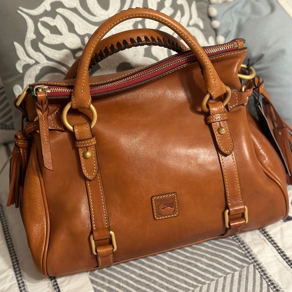 Dooney Florentine Small Satchel 8L980 - Picture 1 of 9